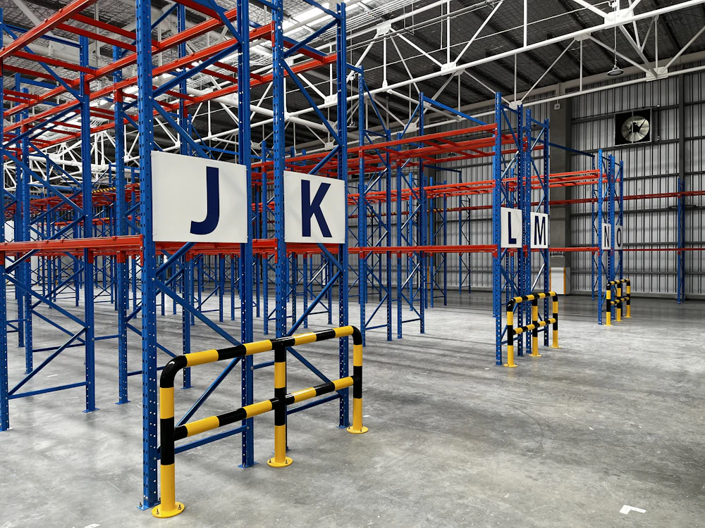 Distribution warehouse interior