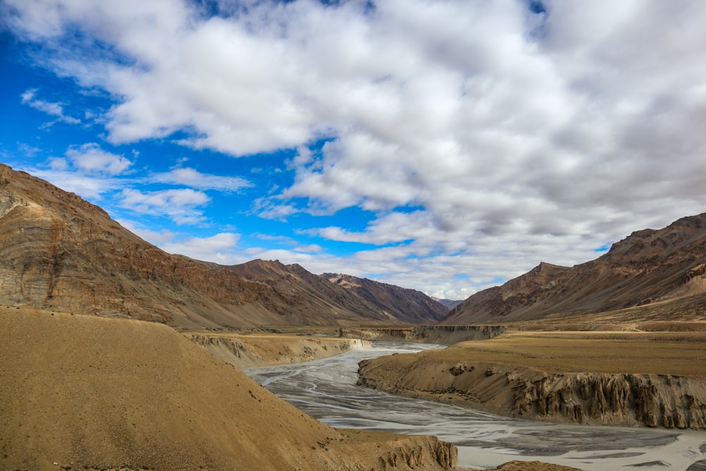 a river running through a valley