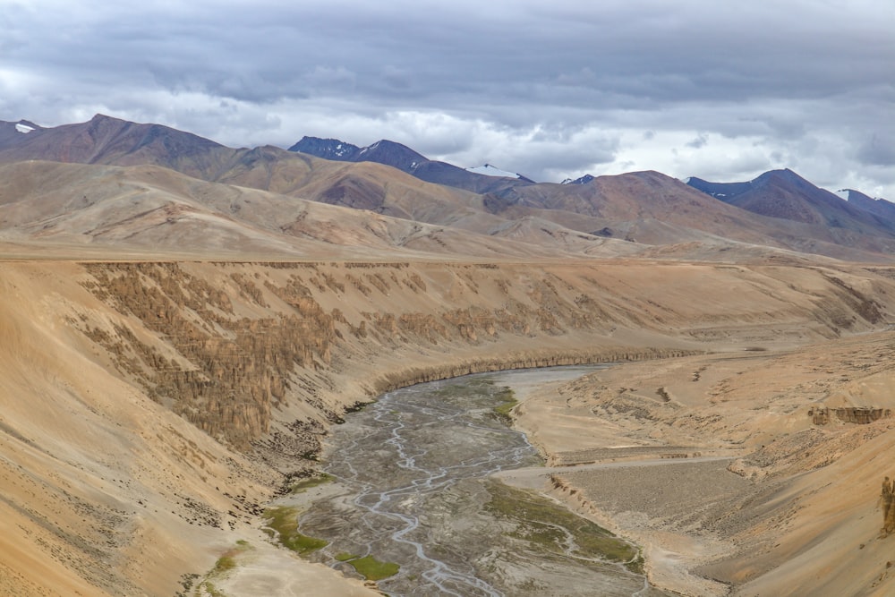 a river running through a valley