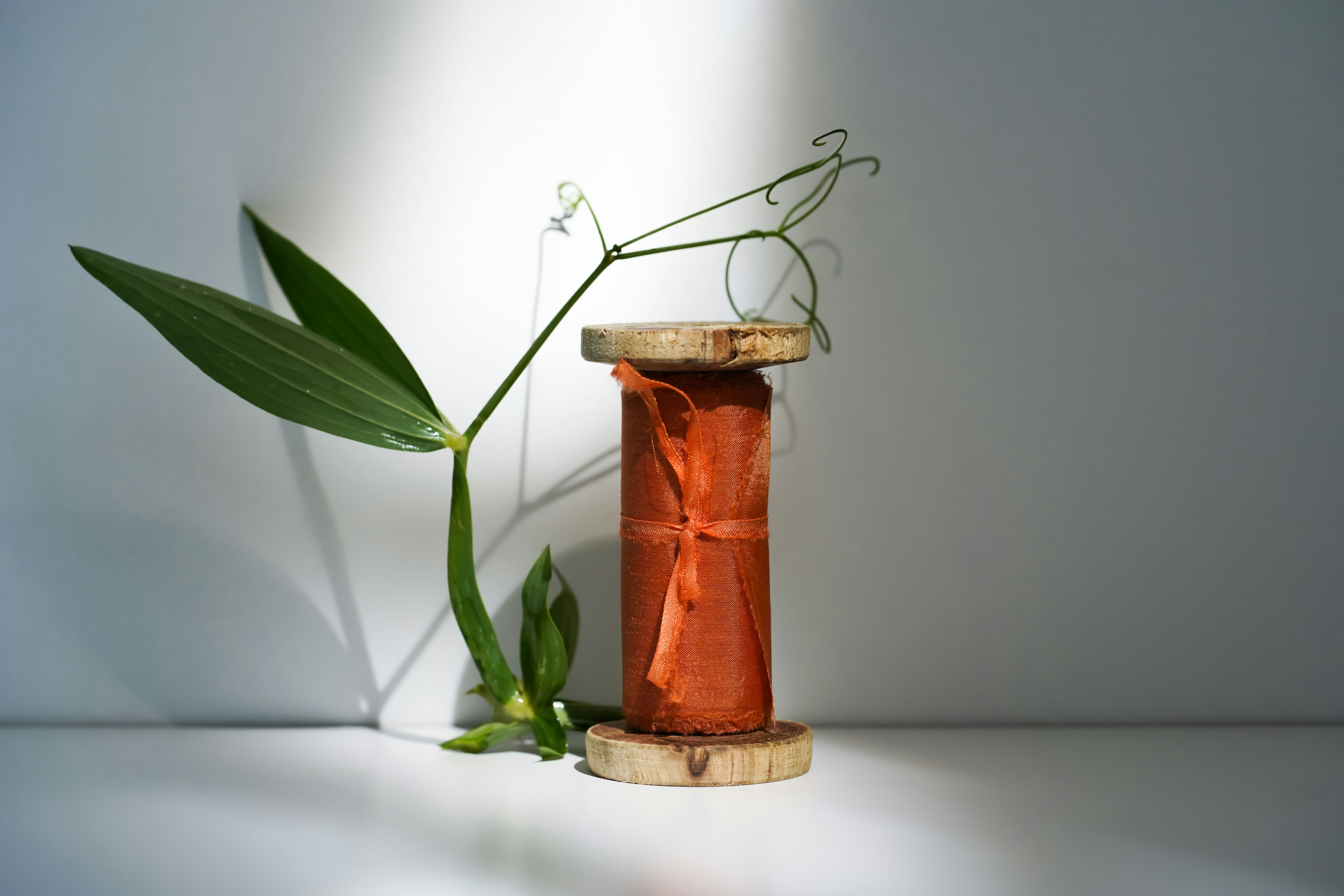 Holiday bouquet ribbon