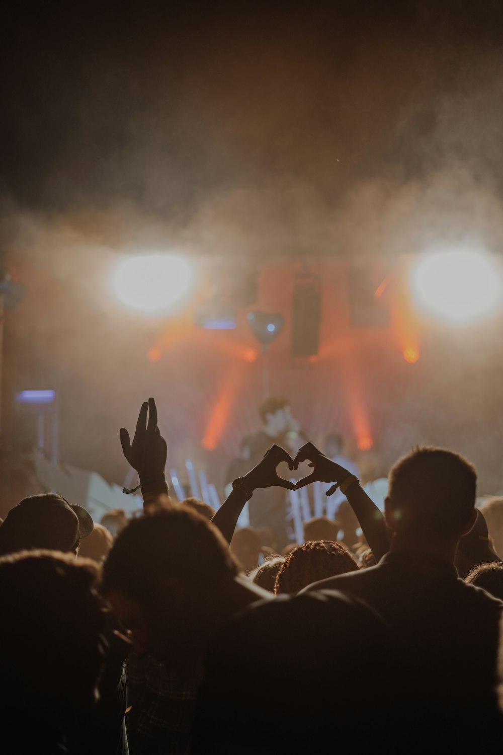 a crowd of people at a concert