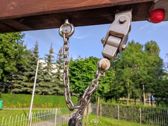 a metal object with a metal frame