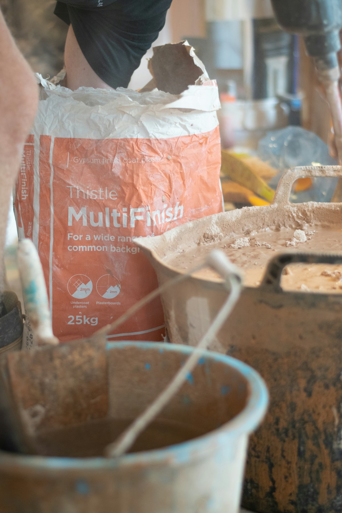 Plastering image