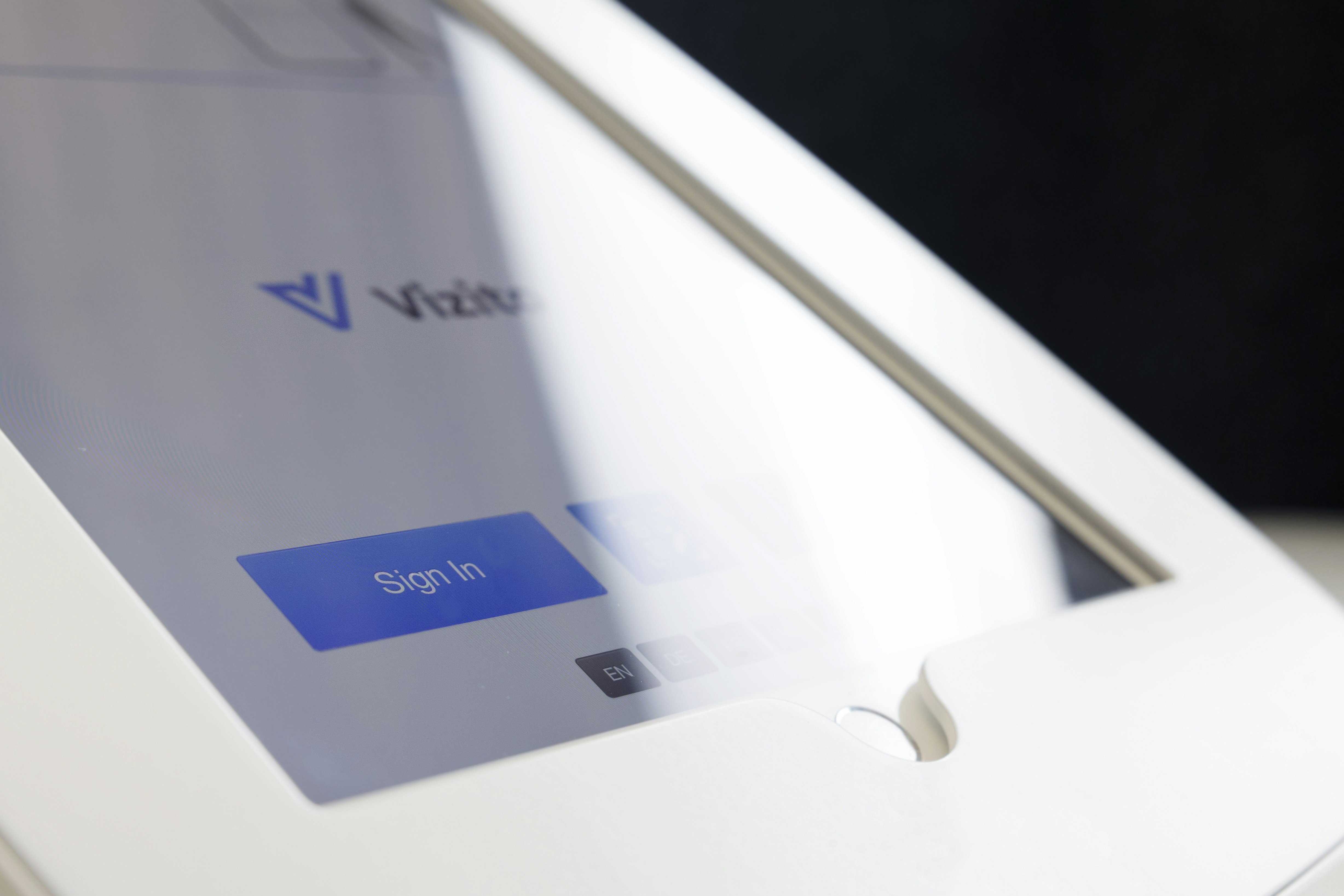 Visitor sign in application