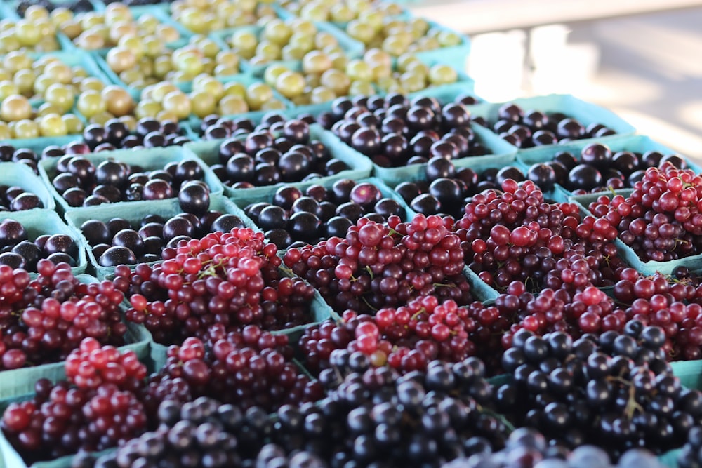 a pile of berries