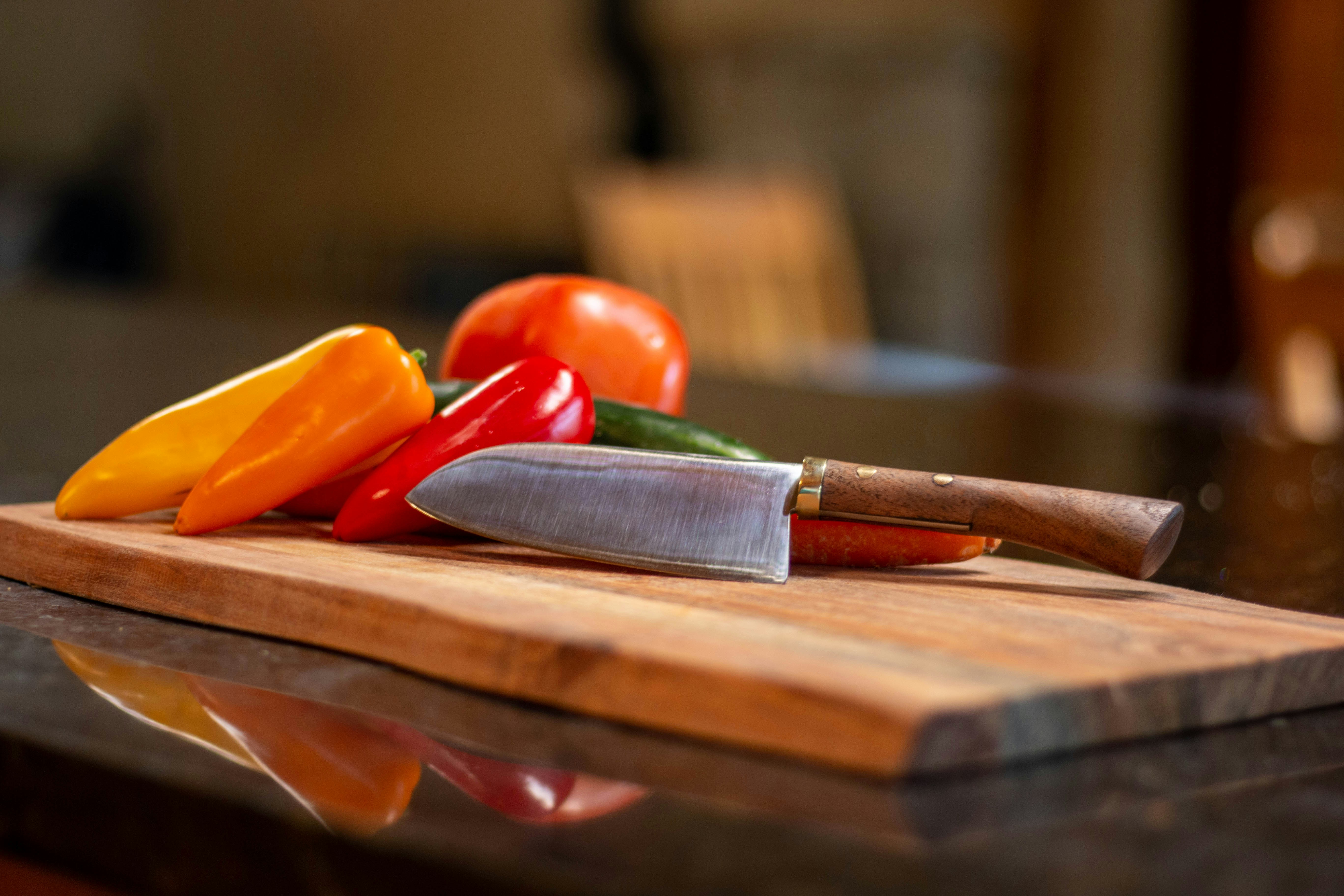 Vibrant Kitchen Knives