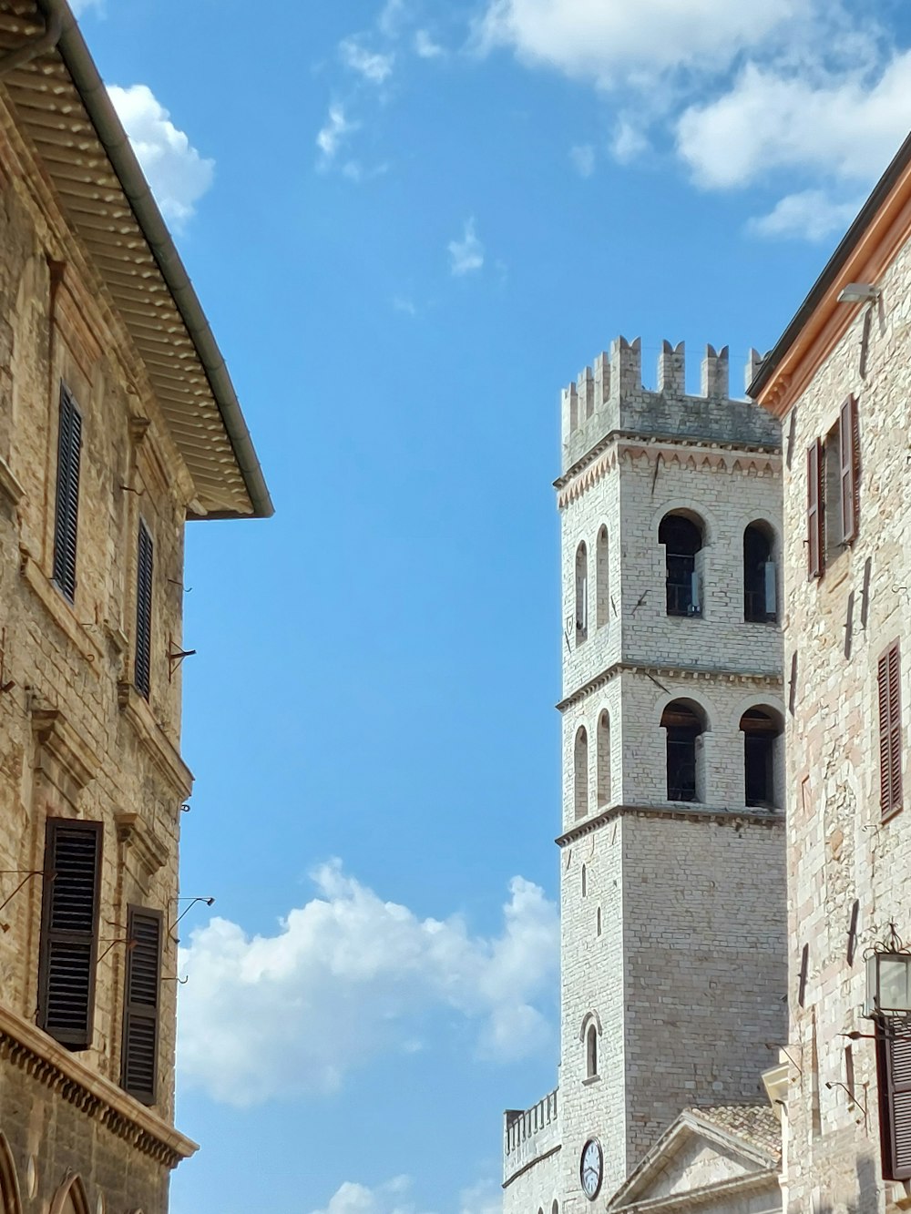 a building with a tower