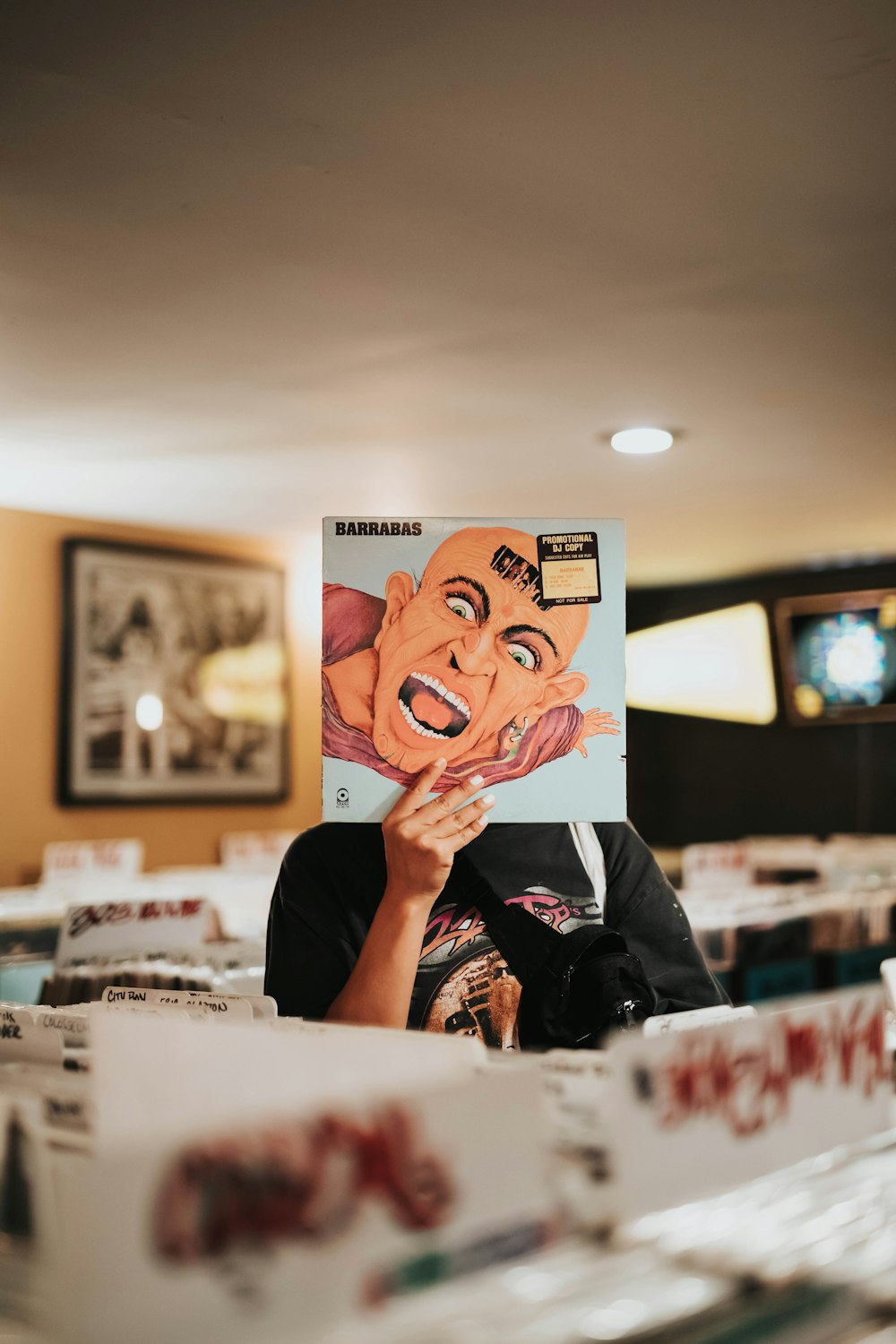 a person holding a book