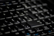 a close up of a keyboard