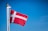 a flag on a pole
