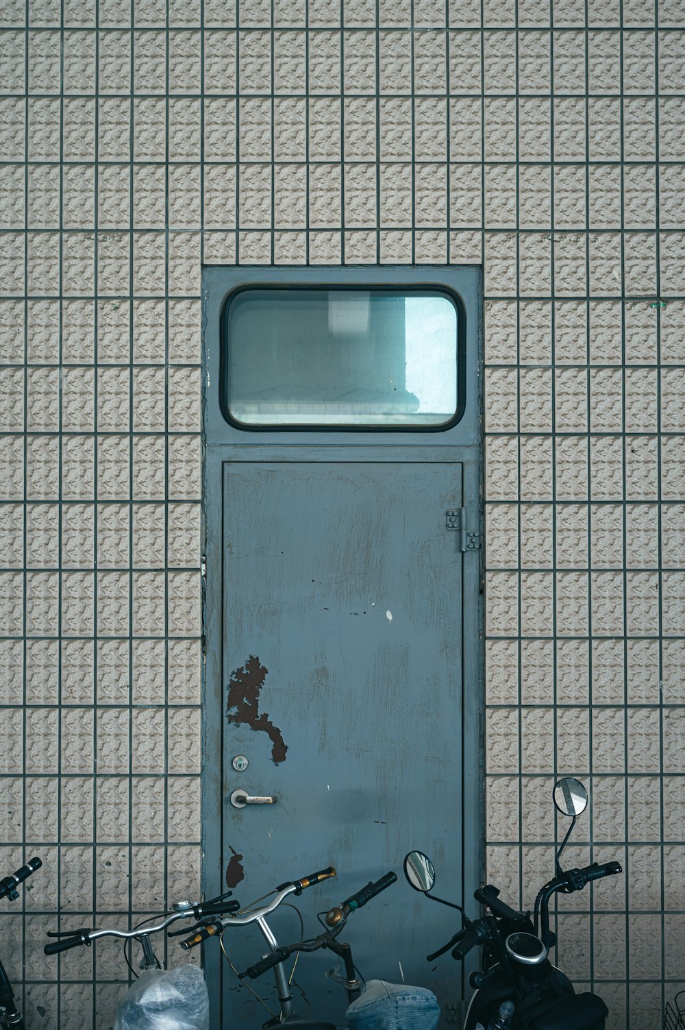 a television on a wall