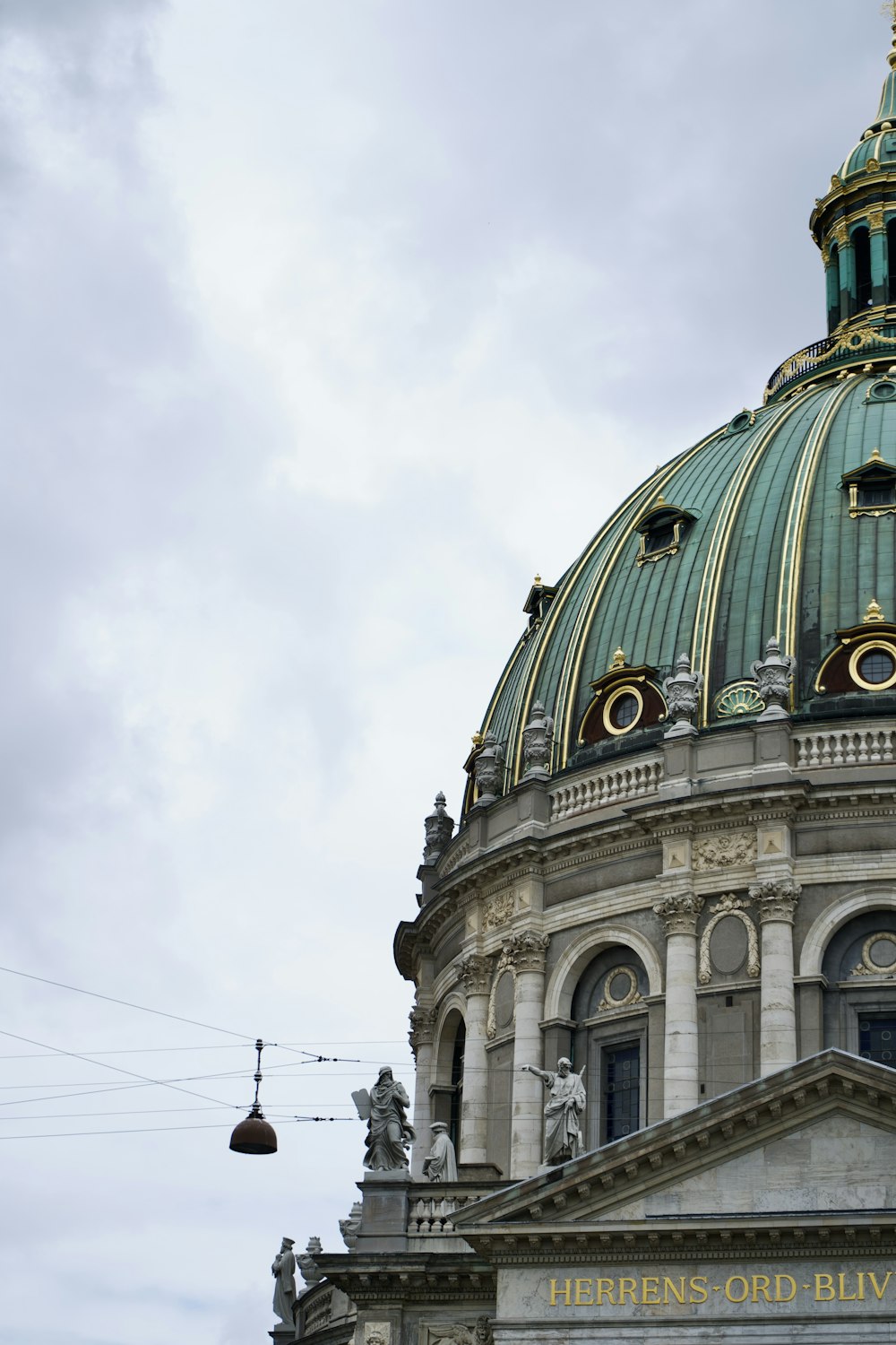 a building with a green roof