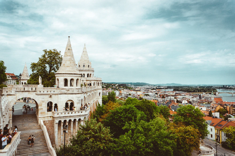 Fisherman’s Bastion in the Castle District