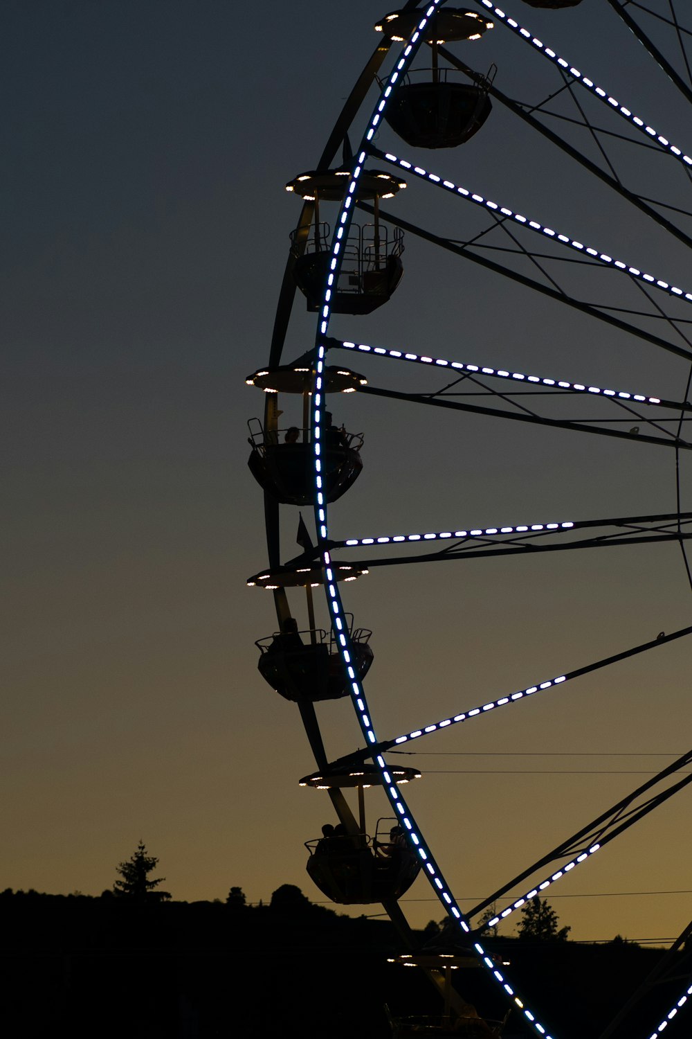 a large ferris wheel