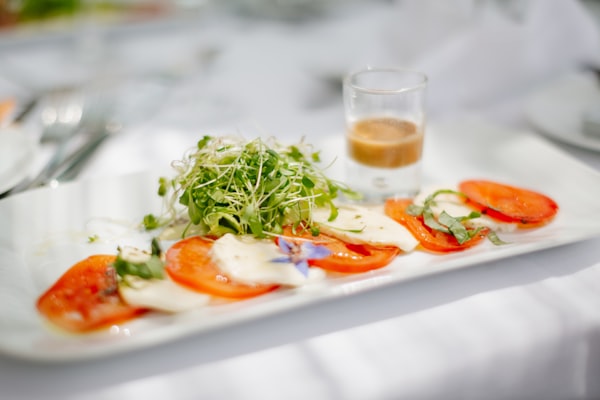 Plat gastronomique