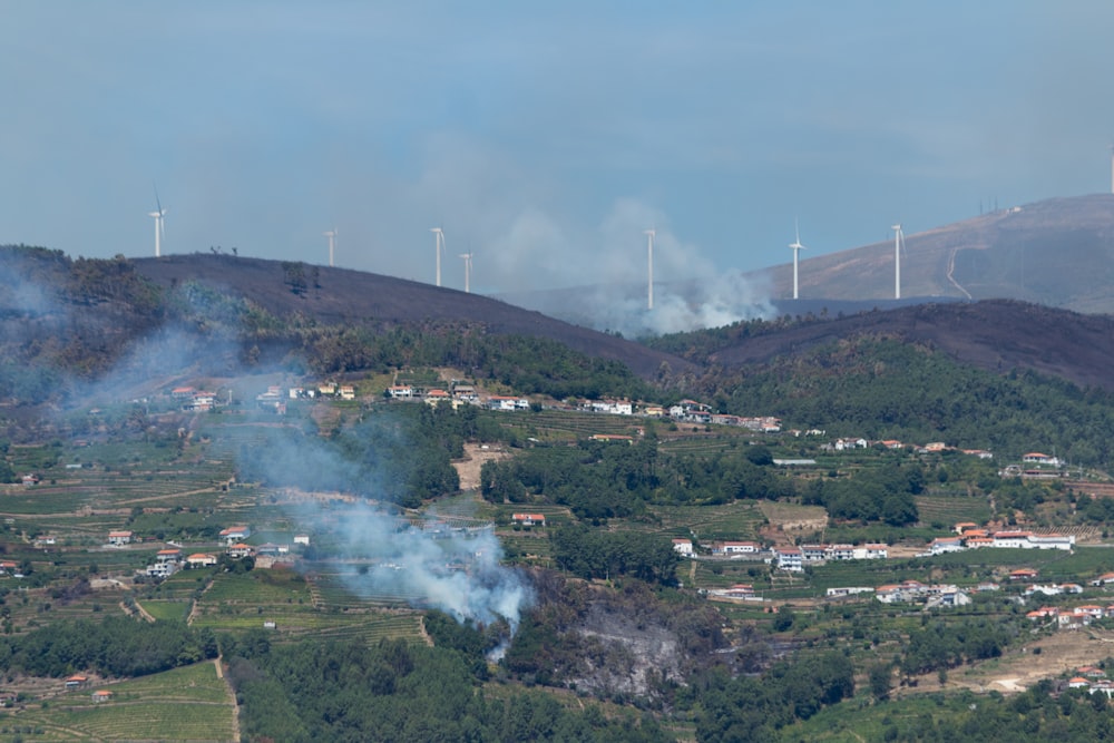 Eine Stadt im Tal