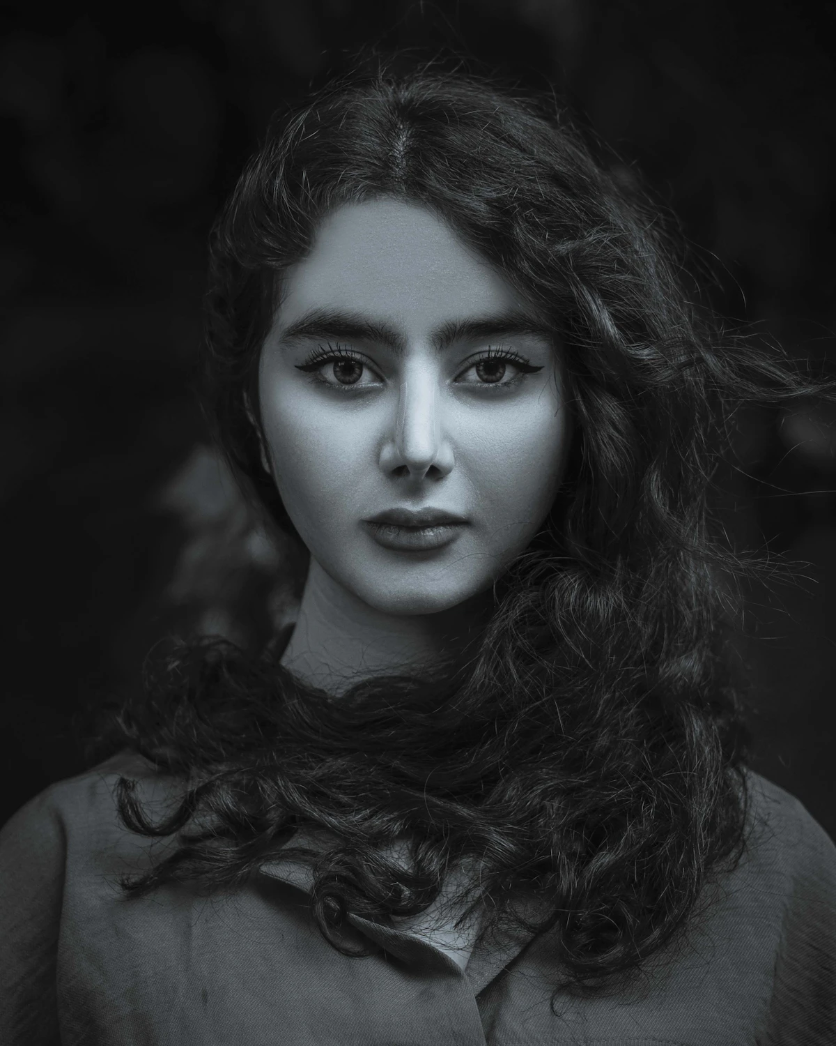 Portrait in low light