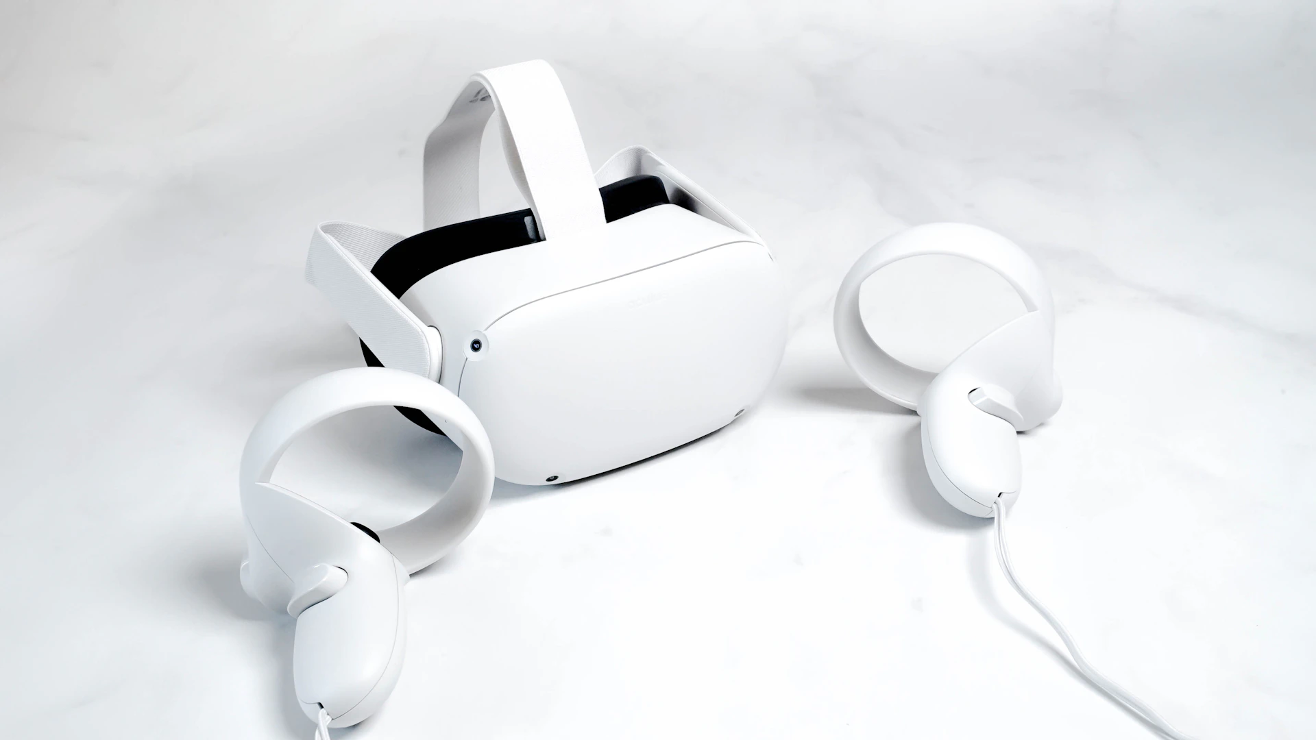 a white video game controller