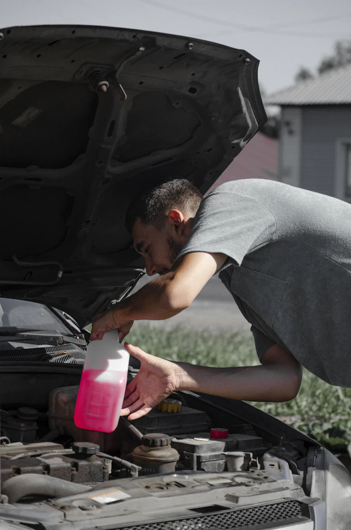 Coolant leak repair