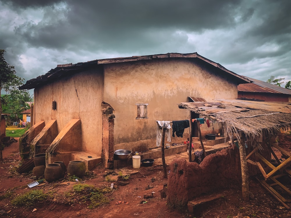 a house under construction