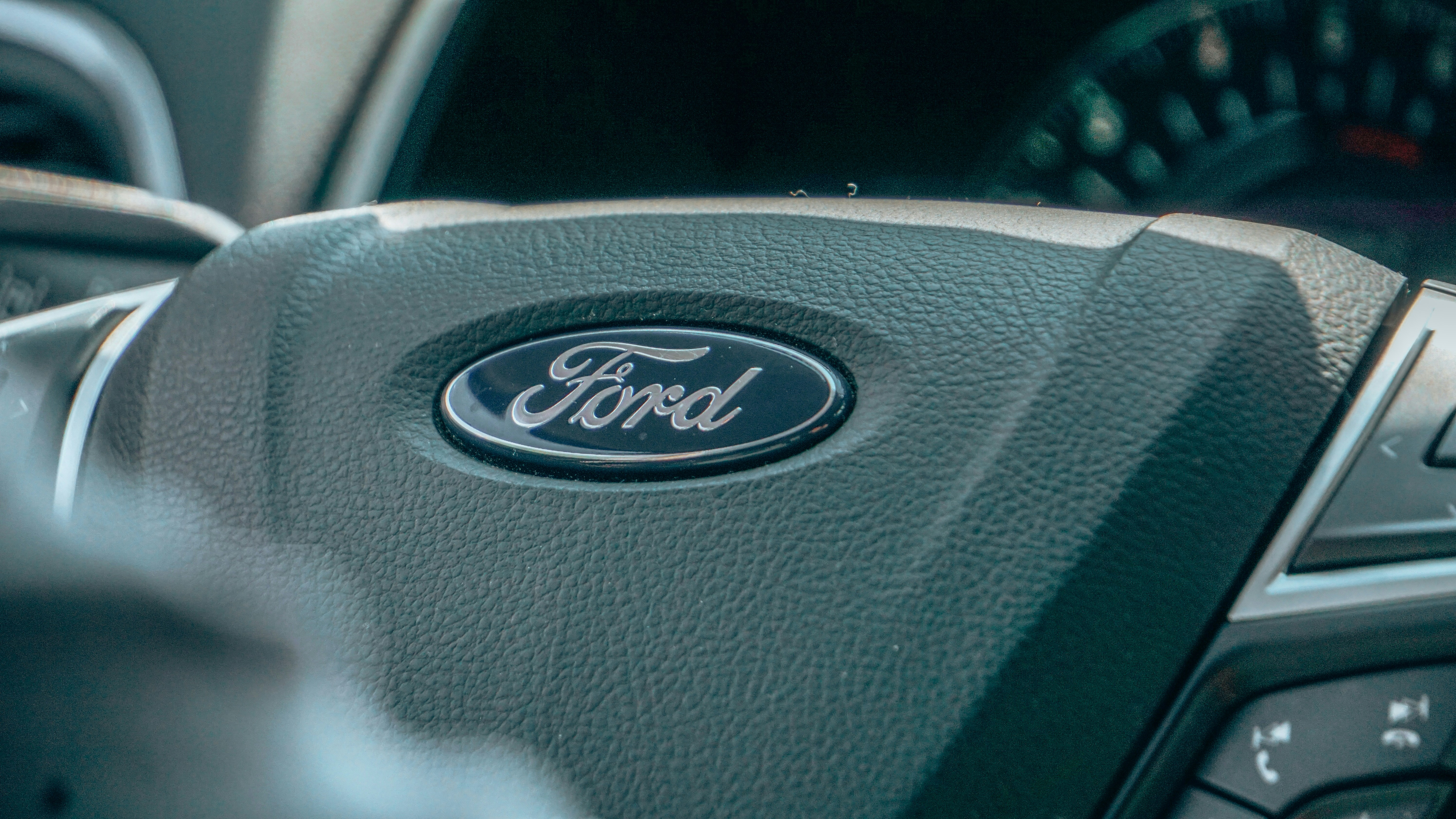 a close up of a car's dashboard