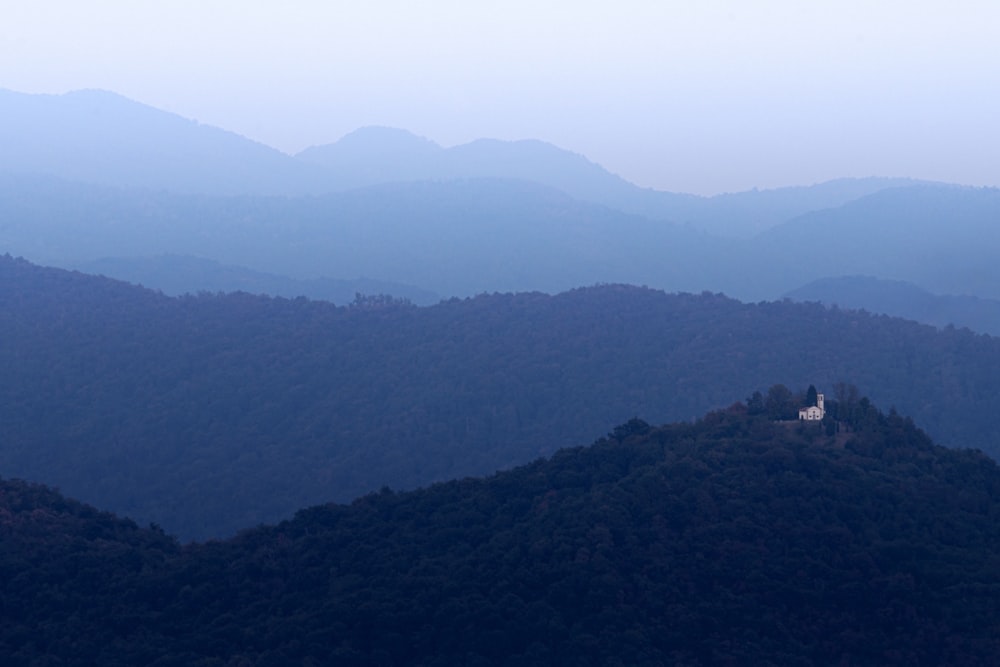 a house on a hill