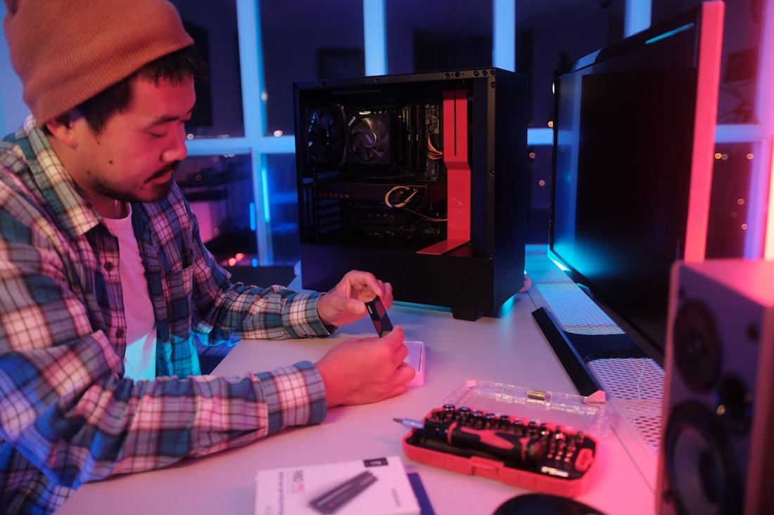 Engineer tracing a bug to its root cause