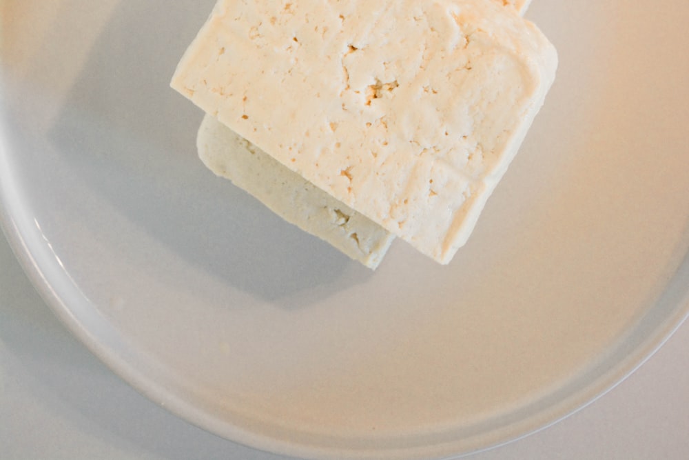 slab of tofu, vegan, gluten-free