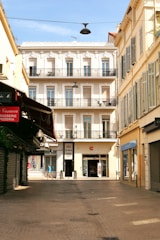 a street with buildings on both sides