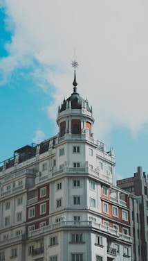 a building with a tower