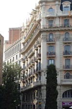 a building with many windows