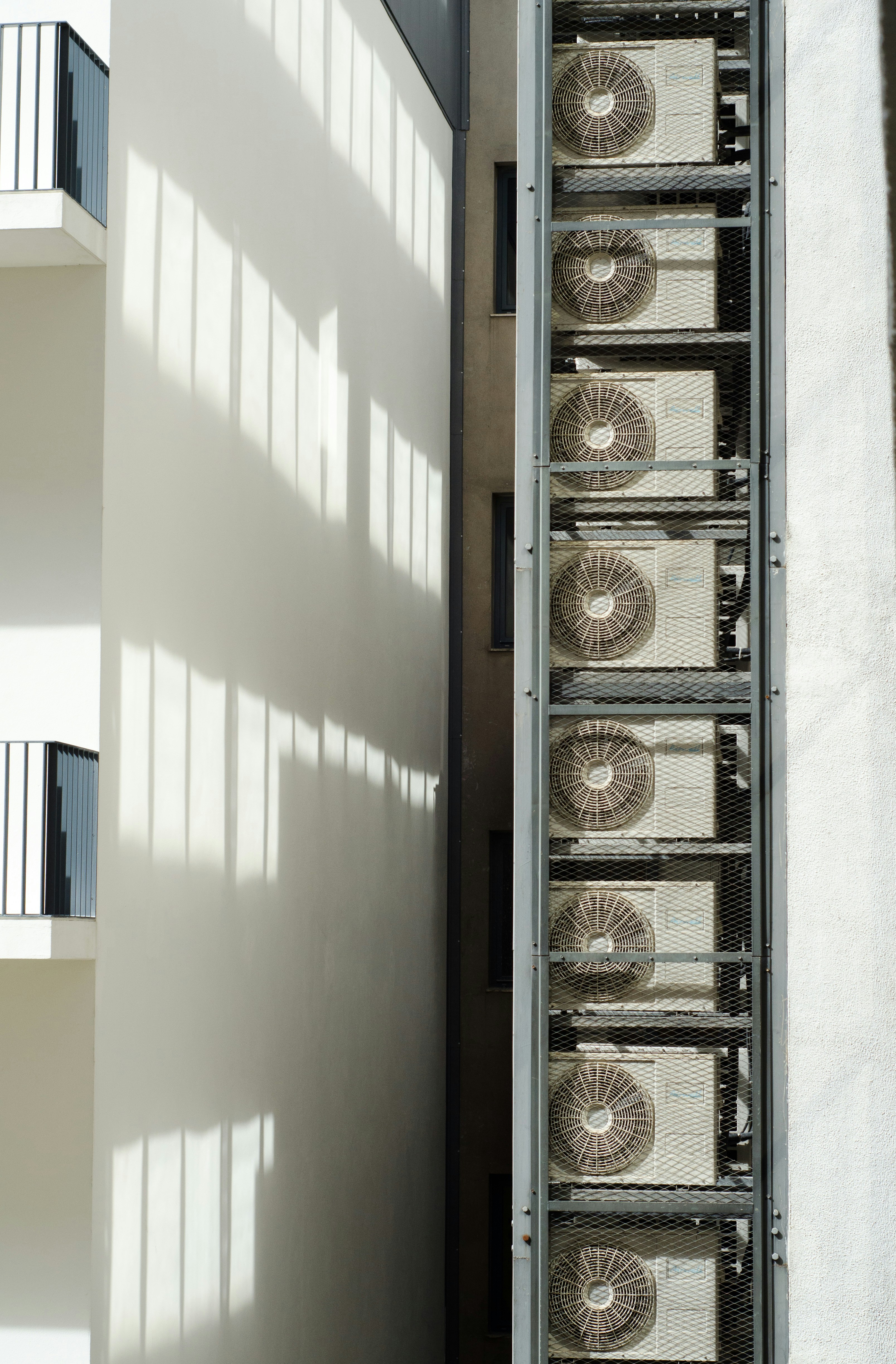 a shelf with baskets on it