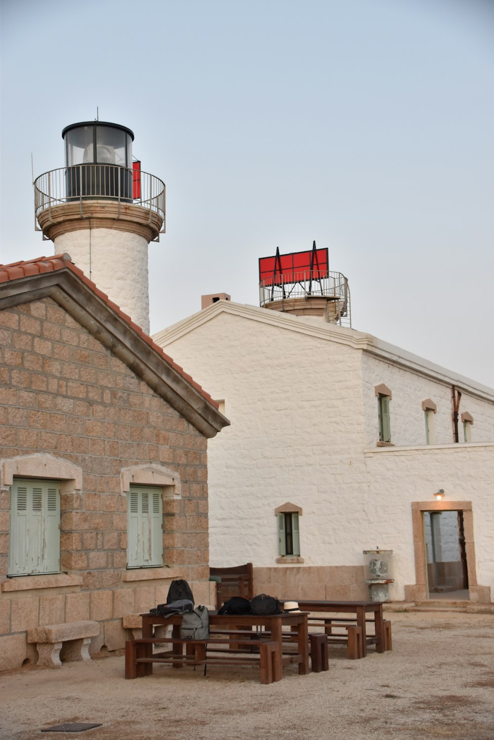 a building with a tower