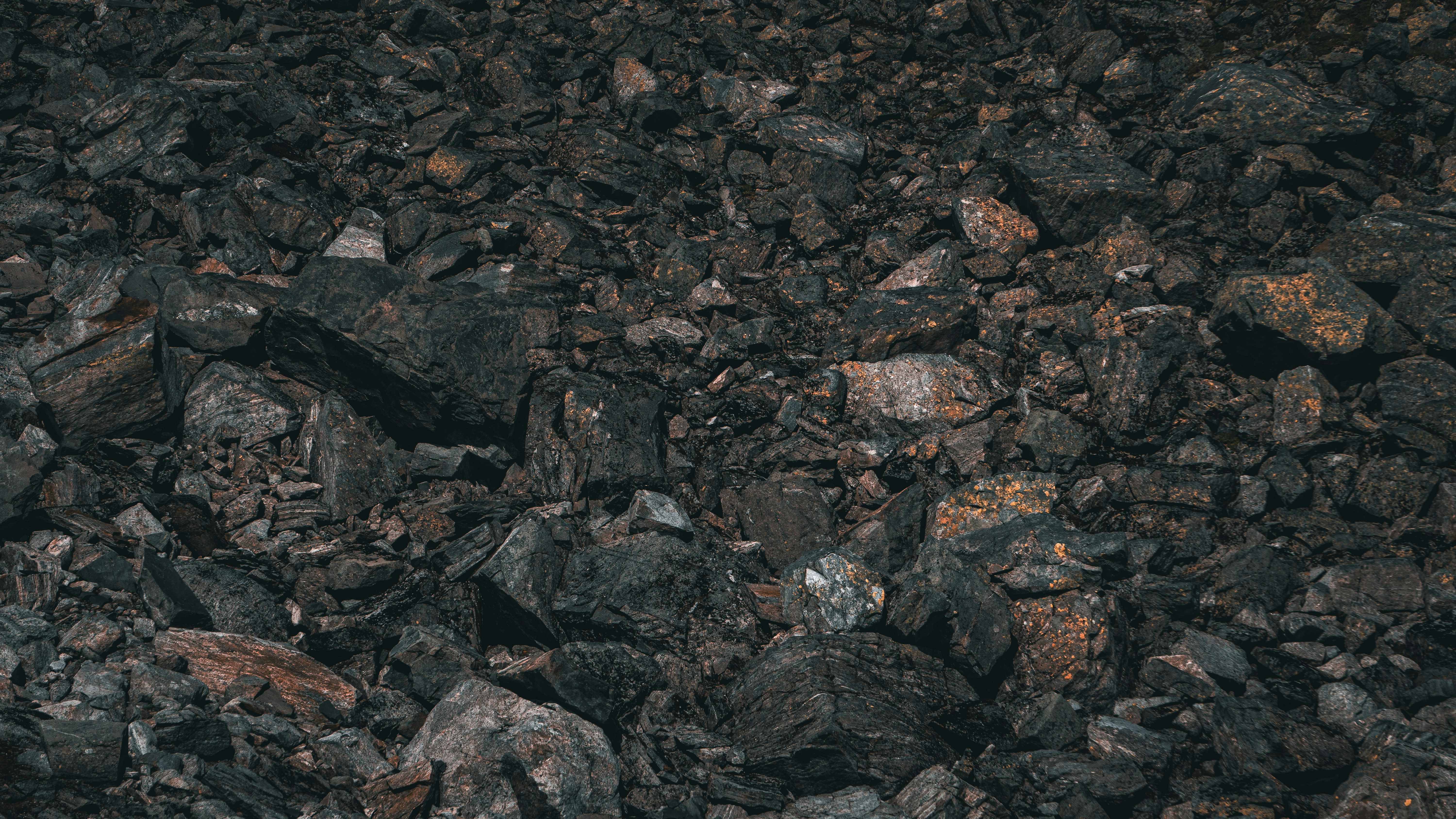 a pile of rocks