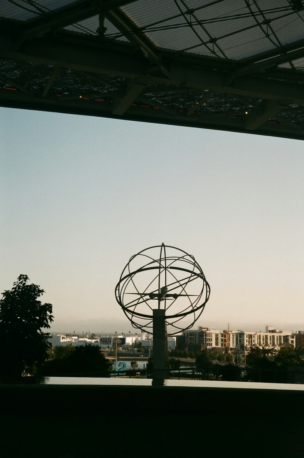 a large ferris wheel