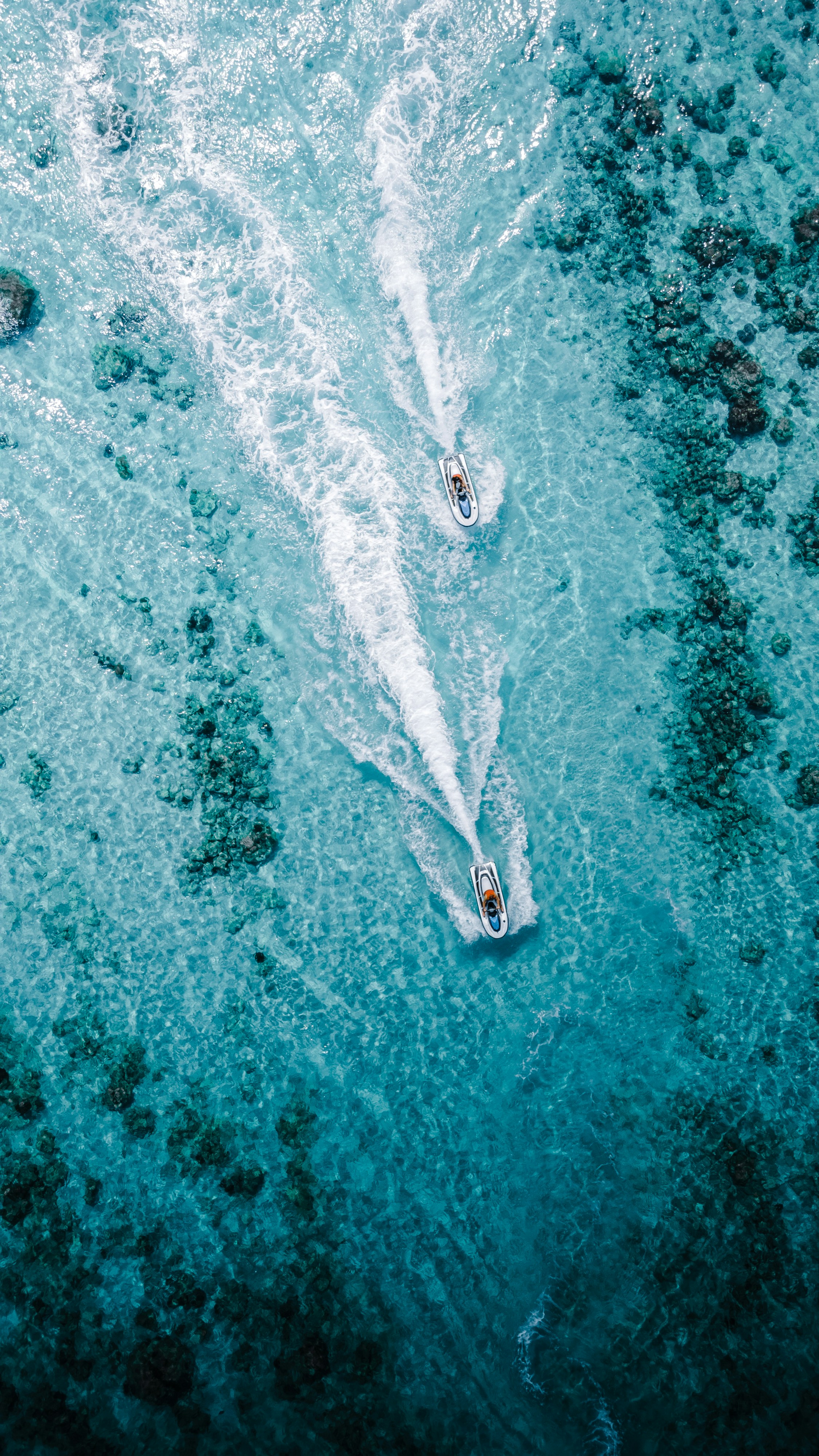 a group of boats on a body of water