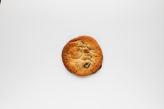 Warm Chocolate Chip Cookie — crispy edges, gooey center
