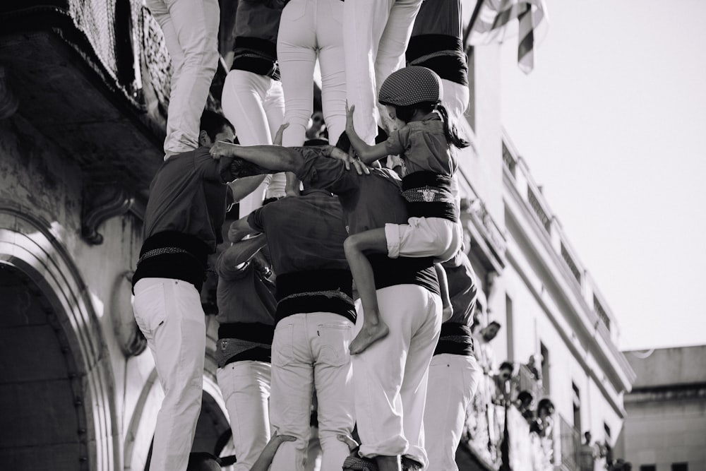 a group of people in uniform