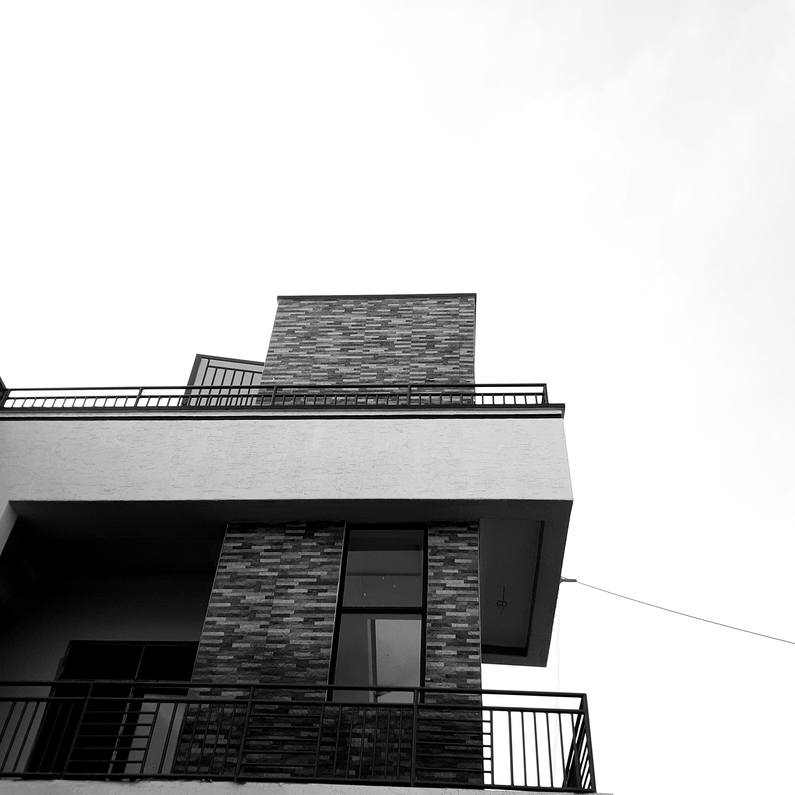 Residential building with contemporary design