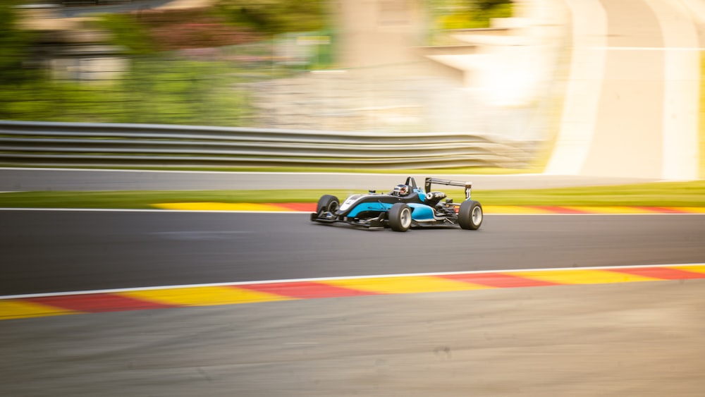 a race car on a track