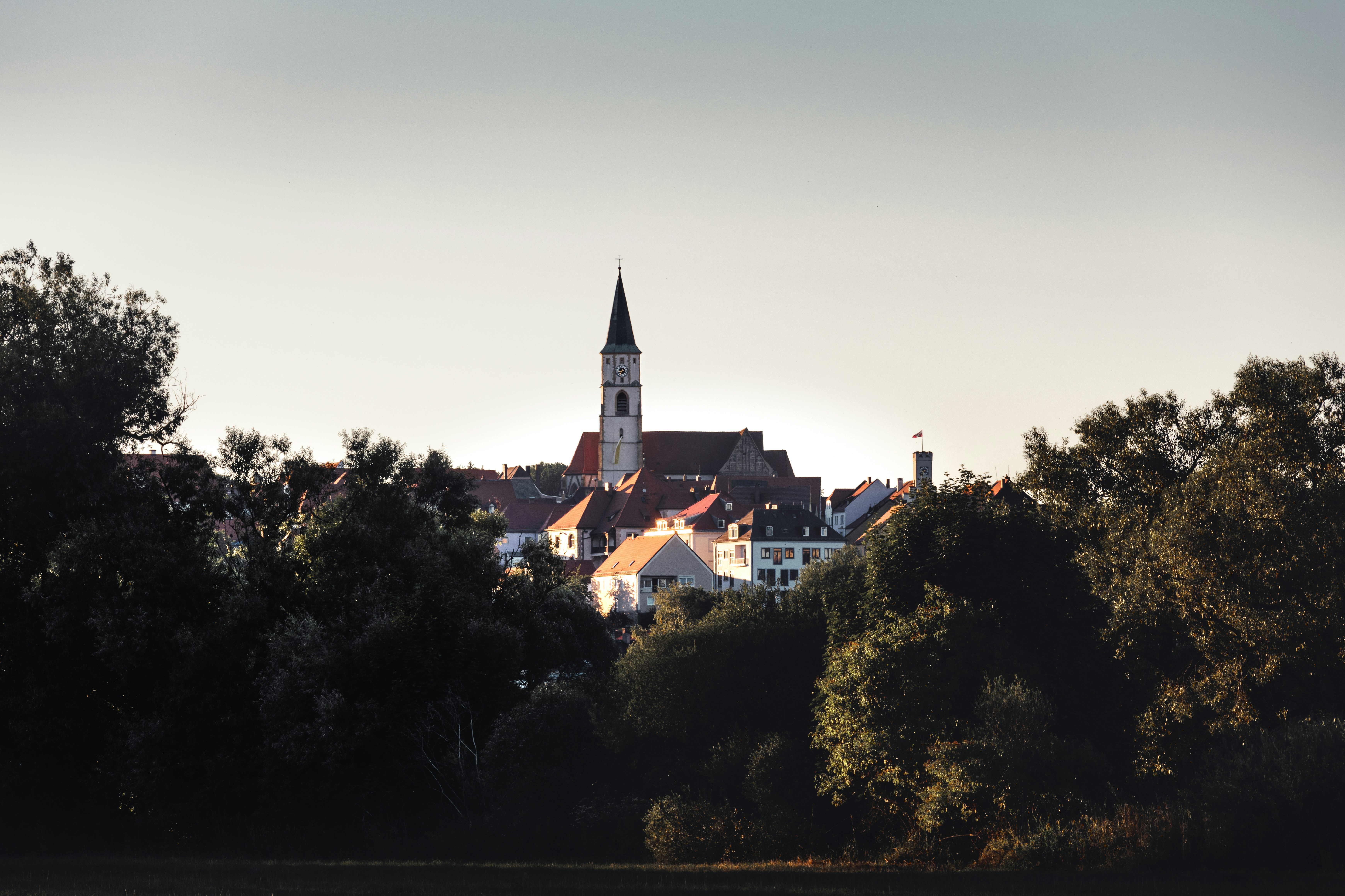 Nabburg Church in the evening