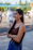 a woman smiling at the camera