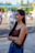 a woman smiling at the camera