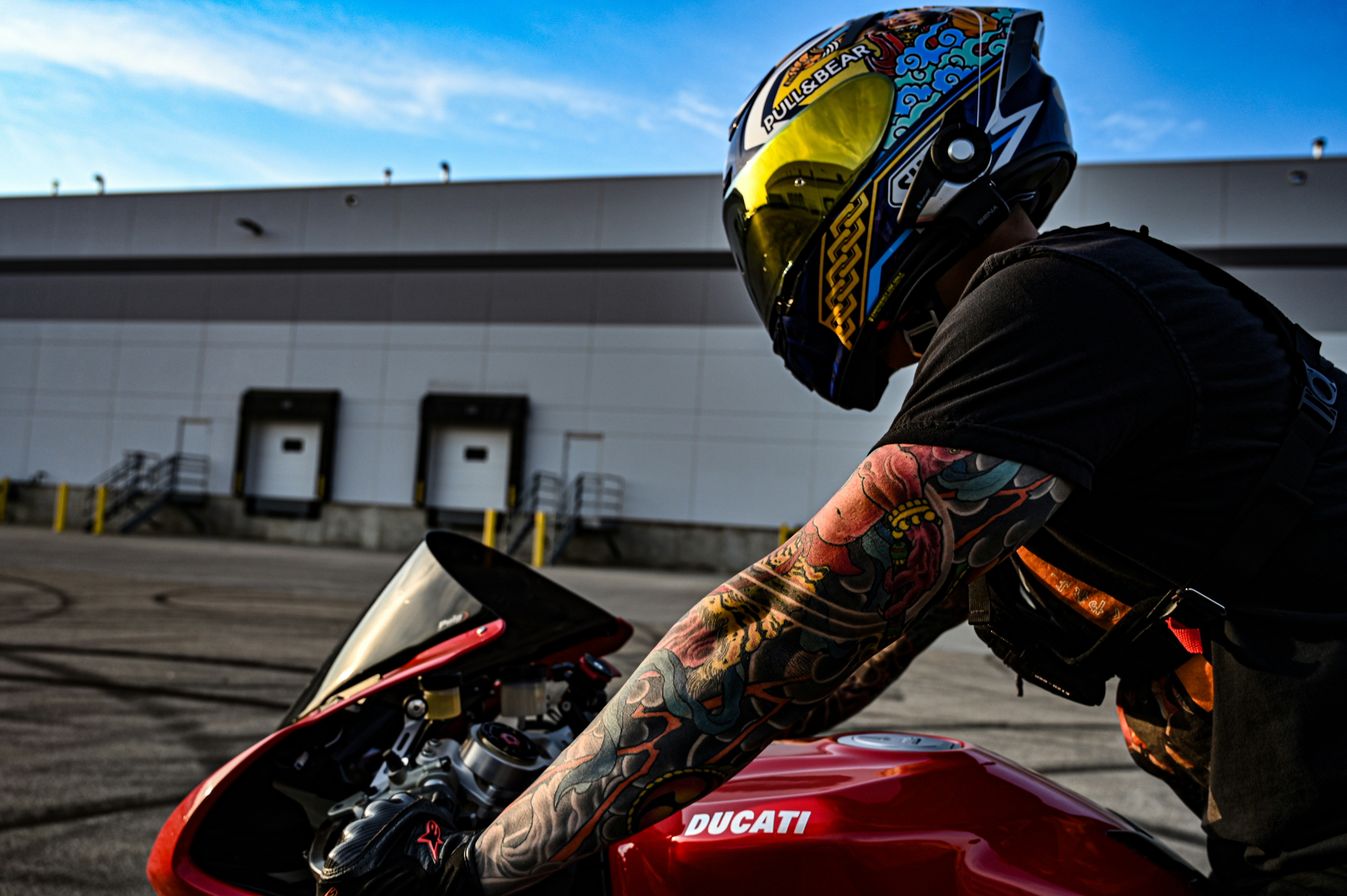 motorcycle gaiter for Helmet & Gear Care