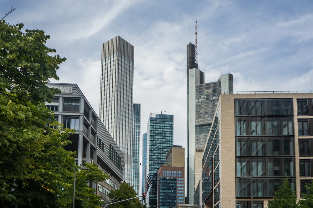 a group of buildings