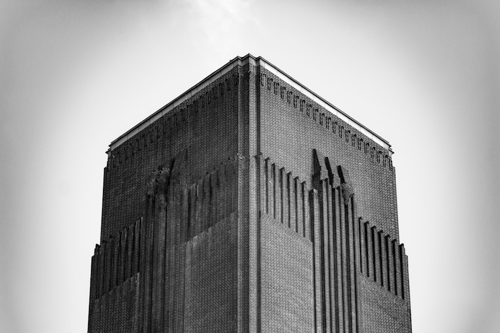 a tall building with a tower