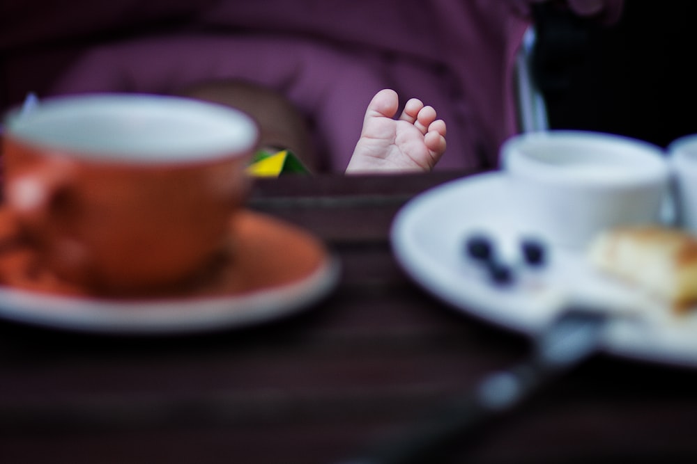 a cup of tea on a table