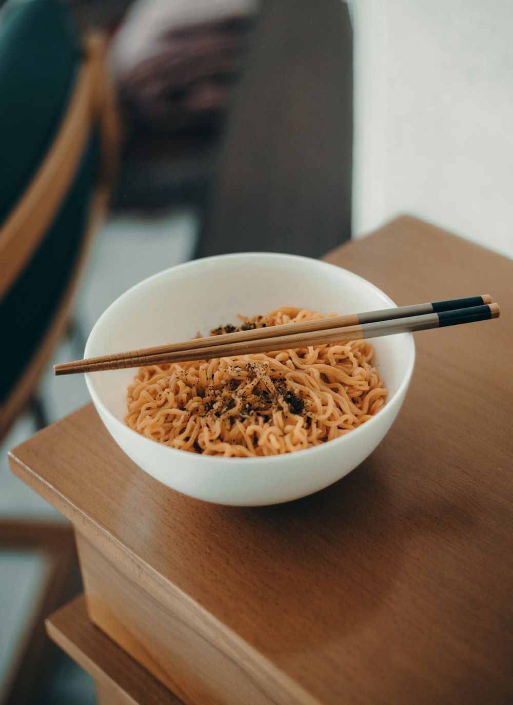 a bowl of food