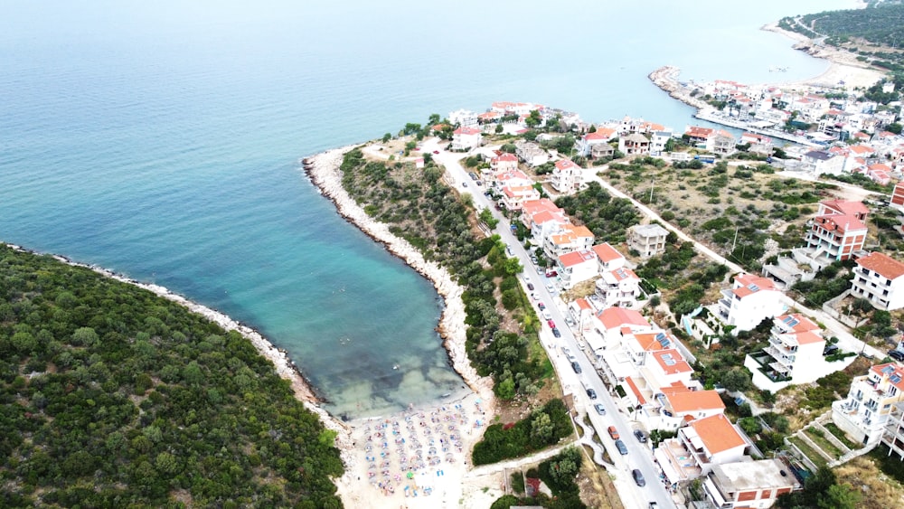 a town next to the ocean