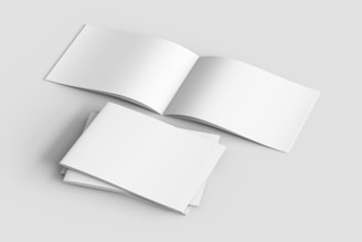 a couple of white napkins
